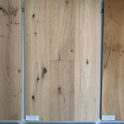 Trade Engineered Real Wood Oak Raw Invisible Matt Lacquered